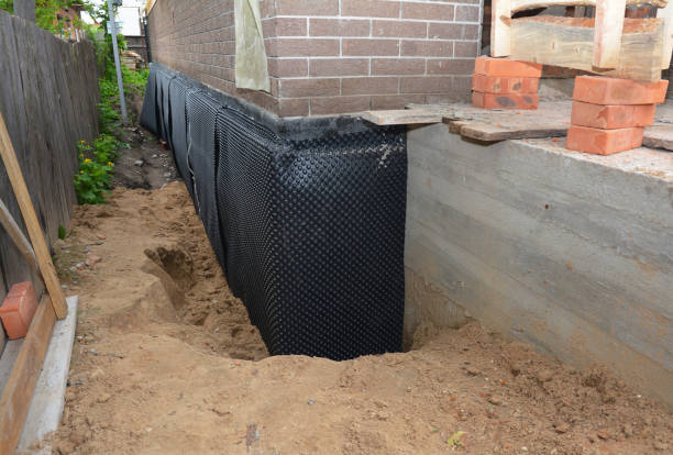 SJ Waterproofing Pros technician performing targeted Vapor Barrier Installation assessment in Piketon, OH